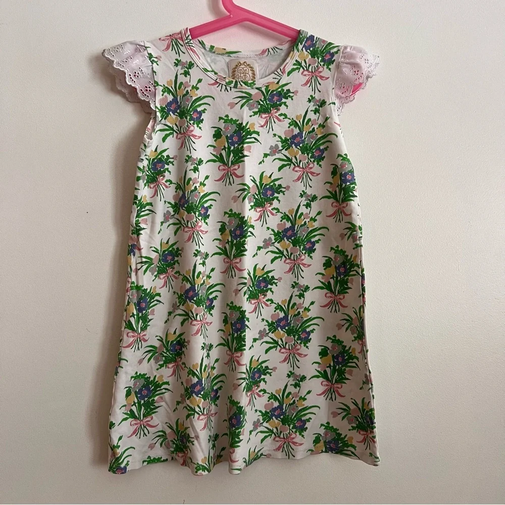 The Beaufort Bonnet Company Pink and Green Floral Nightgown